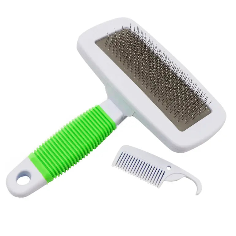 Pet Massage Steel Needle Comb Handle