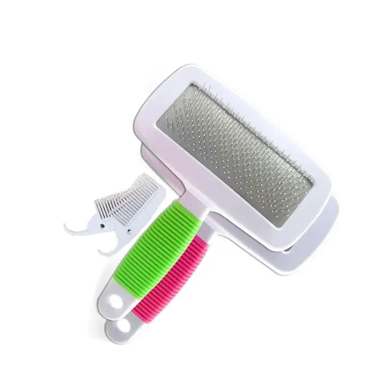 Pet Massage Steel Needle Comb Handle